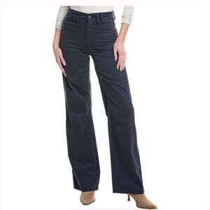 Paige Sasha Wide-Leg in Navy Seascape